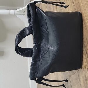 Madewell Piazza Black Leather Purse